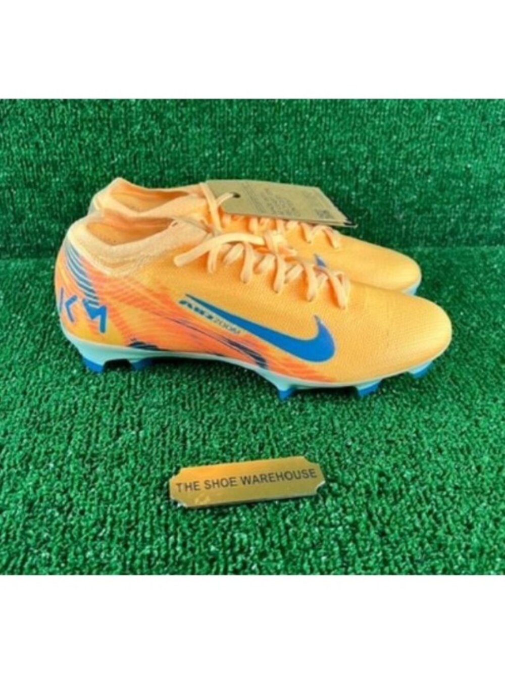 Nike Zoom Vapor 16 Pro Melon Mbappe Soccer Cleats FQ8689-801 Men 6 / WMNS 7.5